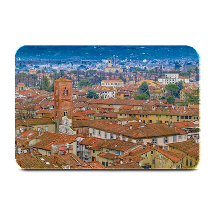 Lucca Historic Center Aerial View Plate Mats