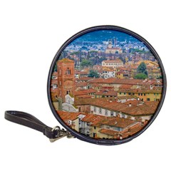 Lucca Historic Center Aerial View Classic 20-cd Wallets by dflcprintsclothing