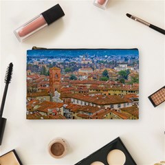 Lucca Historic Center Aerial View Cosmetic Bag (medium) by dflcprintsclothing