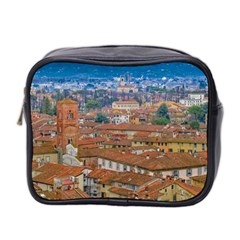 Lucca Historic Center Aerial View Mini Toiletries Bag (two Sides) by dflcprintsclothing