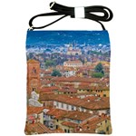 Lucca Historic Center Aerial View Shoulder Sling Bag Front