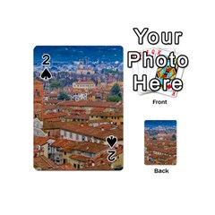 Lucca Historic Center Aerial View Playing Cards 54 Designs (mini) by dflcprintsclothing