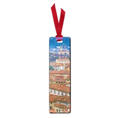 Lucca Historic Center Aerial View Small Book Marks by dflcprintsclothing