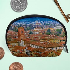 Lucca Historic Center Aerial View Accessory Pouch (large) by dflcprintsclothing