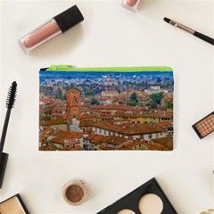 Lucca Historic Center Aerial View Cosmetic Bag (xs) by dflcprintsclothing