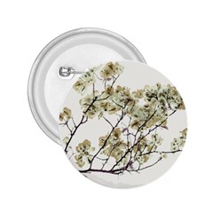 Photo Illustration Flower Over White Background 2 25  Buttons