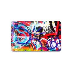 Crazy Grafitti Magnet (name Card) by essentialimage