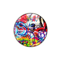 Crazy Grafitti Hat Clip Ball Marker (10 Pack) by essentialimage