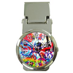 Crazy Grafitti Money Clip Watches