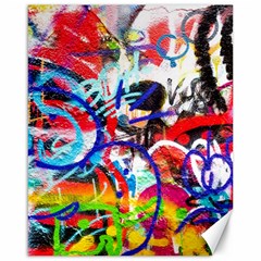 Crazy Grafitti Canvas 16  X 20  by essentialimage