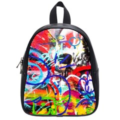 Crazy Grafitti School Bag (small) by essentialimage