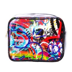 Crazy Grafitti Mini Toiletries Bag (one Side) by essentialimage