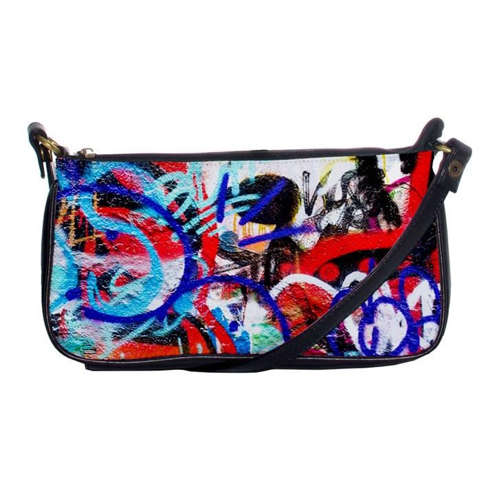 Crazy Grafitti Shoulder Clutch Bag