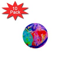 Crazy Graffiti 1  Mini Magnet (10 Pack)  by essentialimage