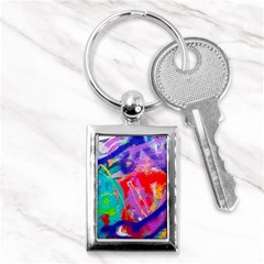 Crazy Graffiti Key Chain (rectangle) by essentialimage