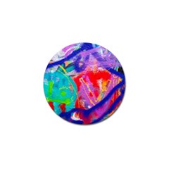 Crazy Graffiti Golf Ball Marker by essentialimage