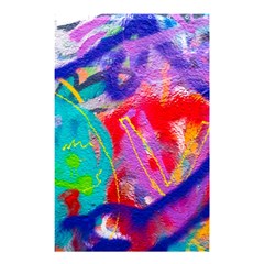 Crazy Graffiti Shower Curtain 48  X 72  (small)  by essentialimage