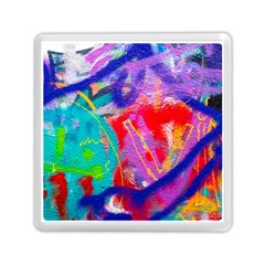 Crazy Graffiti Memory Card Reader (square) by essentialimage