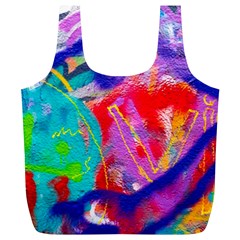 Crazy Graffiti Full Print Recycle Bag (xl) by essentialimage