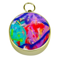 Crazy Graffiti Gold Compasses by essentialimage