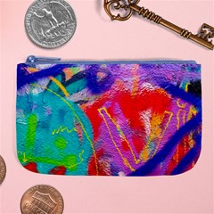 Crazy Graffiti Large Coin Purse by essentialimage