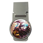 Disco Ball Money Clips (Round)  Front