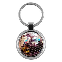 Disco Ball Key Chain (round) by essentialimage