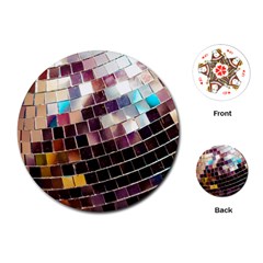 Disco Ball Playing Cards Single Design (round) by essentialimage