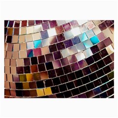 Disco Ball Large Glasses Cloth (2 Sides) by essentialimage