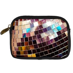 Disco Ball Digital Camera Leather Case by essentialimage