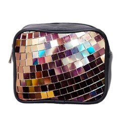 Disco Ball Mini Toiletries Bag (two Sides) by essentialimage