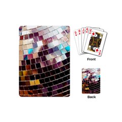 Disco Ball Playing Cards Single Design (mini) by essentialimage