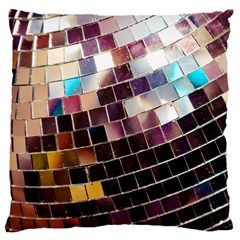 Disco Ball Large Cushion Case (one Side) by essentialimage