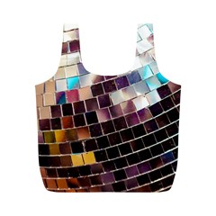 Disco Ball Full Print Recycle Bag (m) by essentialimage