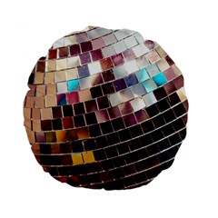 Disco Ball Standard 15  Premium Flano Round Cushions by essentialimage