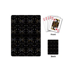 Fancy Ethnic Print Playing Cards Single Design (mini)