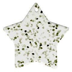 Square Motif Abstract Geometric Pattern Star Ornament (two Sides) by dflcprintsclothing