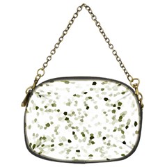 Square Motif Abstract Geometric Pattern Chain Purse (two Sides)