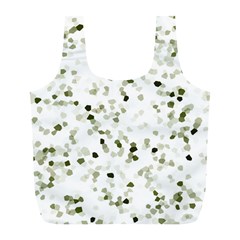 Square Motif Abstract Geometric Pattern Full Print Recycle Bag (l) by dflcprintsclothing