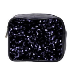 Square Motif Abstract Geometric Pattern 2 Mini Toiletries Bag (two Sides)