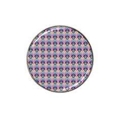 Pink And Blue Hat Clip Ball Marker by Sparkle