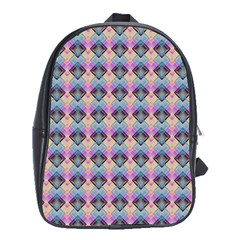 Pink And Blue School Bag (xl) by Sparkle