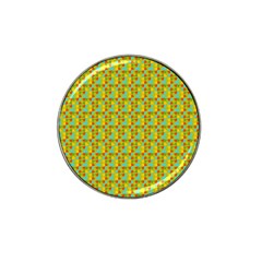 Lemon And Yellow Hat Clip Ball Marker by Sparkle