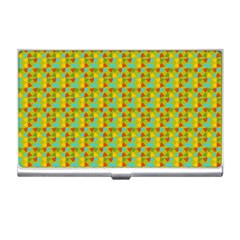 Lemon And Yellow Business Card Holder by Sparkle