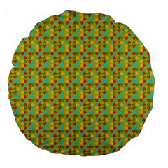 Lemon And Yellow Large 18  Premium Round Cushions by Sparkle