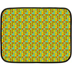 Lemon And Yellow Fleece Blanket (mini) by Sparkle