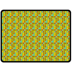 Lemon And Yellow Fleece Blanket (large)  by Sparkle