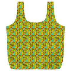 Lemon And Yellow Full Print Recycle Bag (xl) by Sparkle