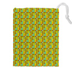 Lemon And Yellow Drawstring Pouch (4xl) by Sparkle