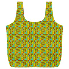 Lemon And Yellow Full Print Recycle Bag (xxl) by Sparkle